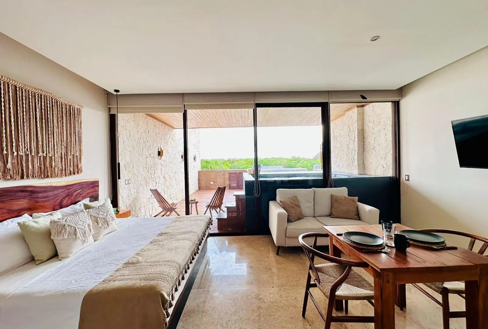 Adorable Departamento 5 Min Zona Hotelera Tulum