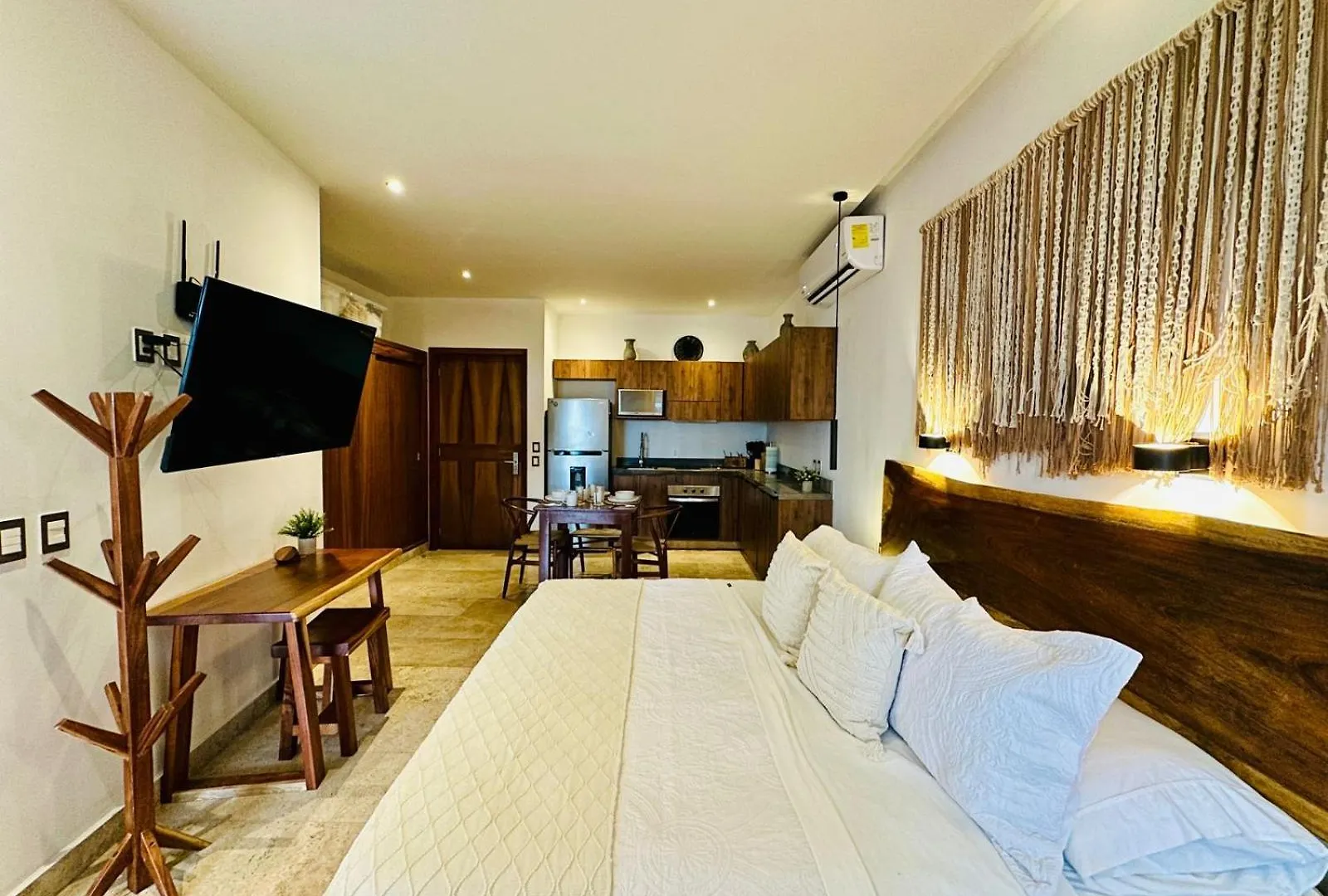 Adorable Departamento 5 Min Zona Hotelera Tulum Apartment