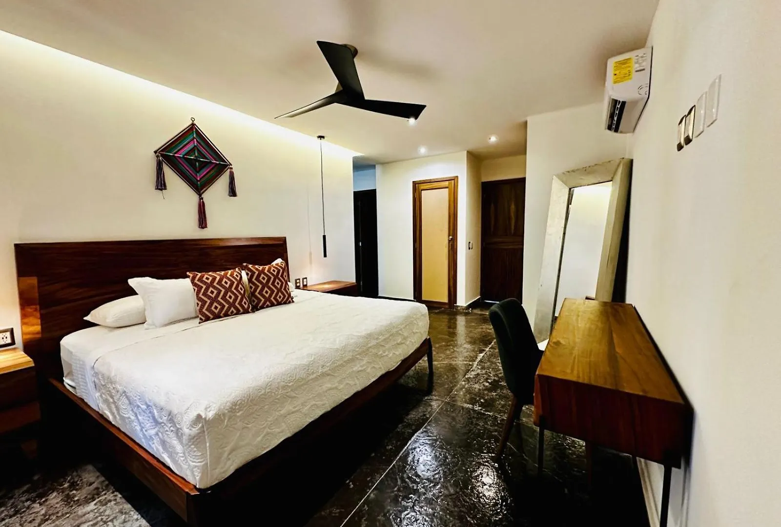 Adorable Departamento 5 Min Zona Hotelera Tulum Apartman