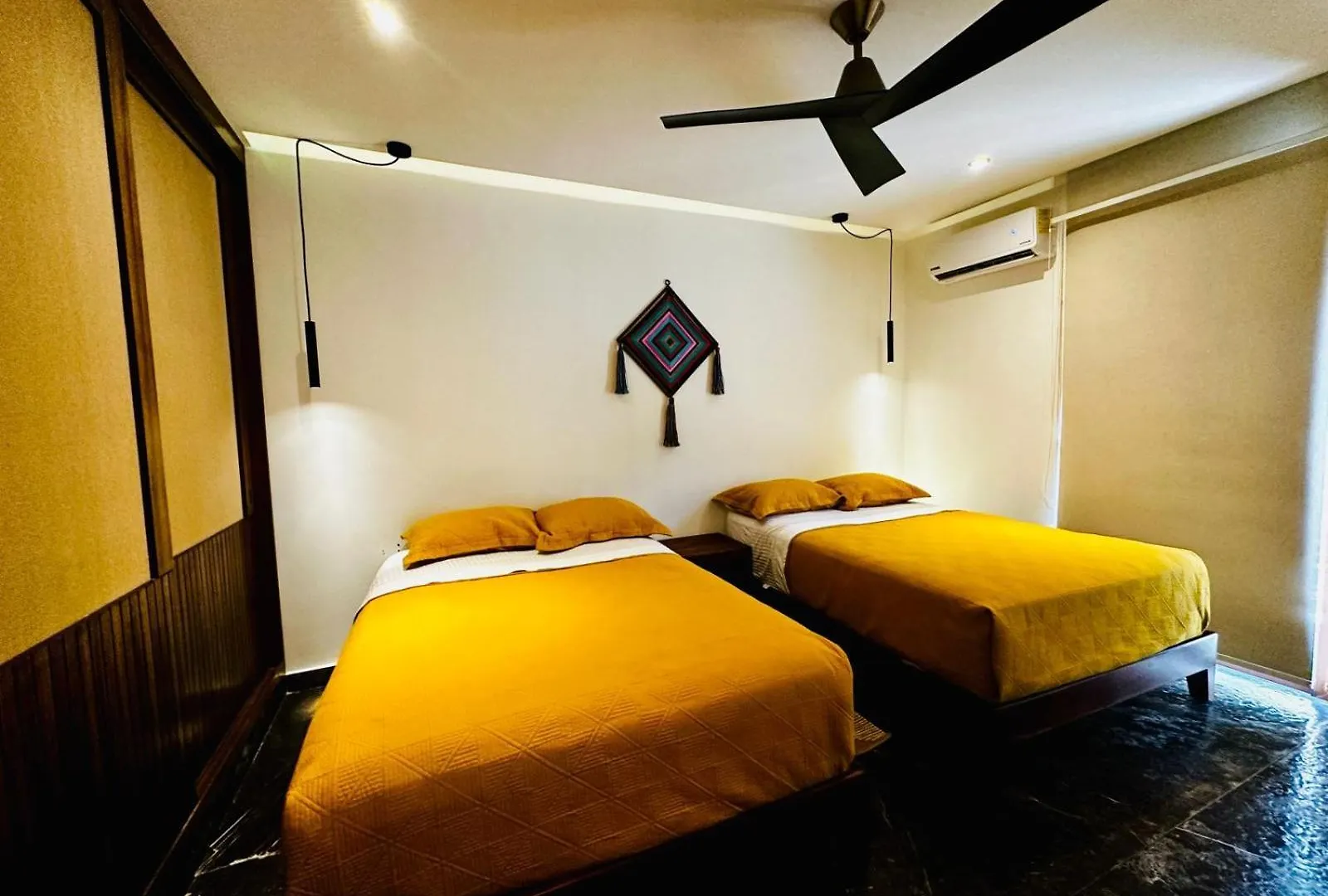 Adorable Departamento 5 Min Zona Hotelera Tulum Apartman