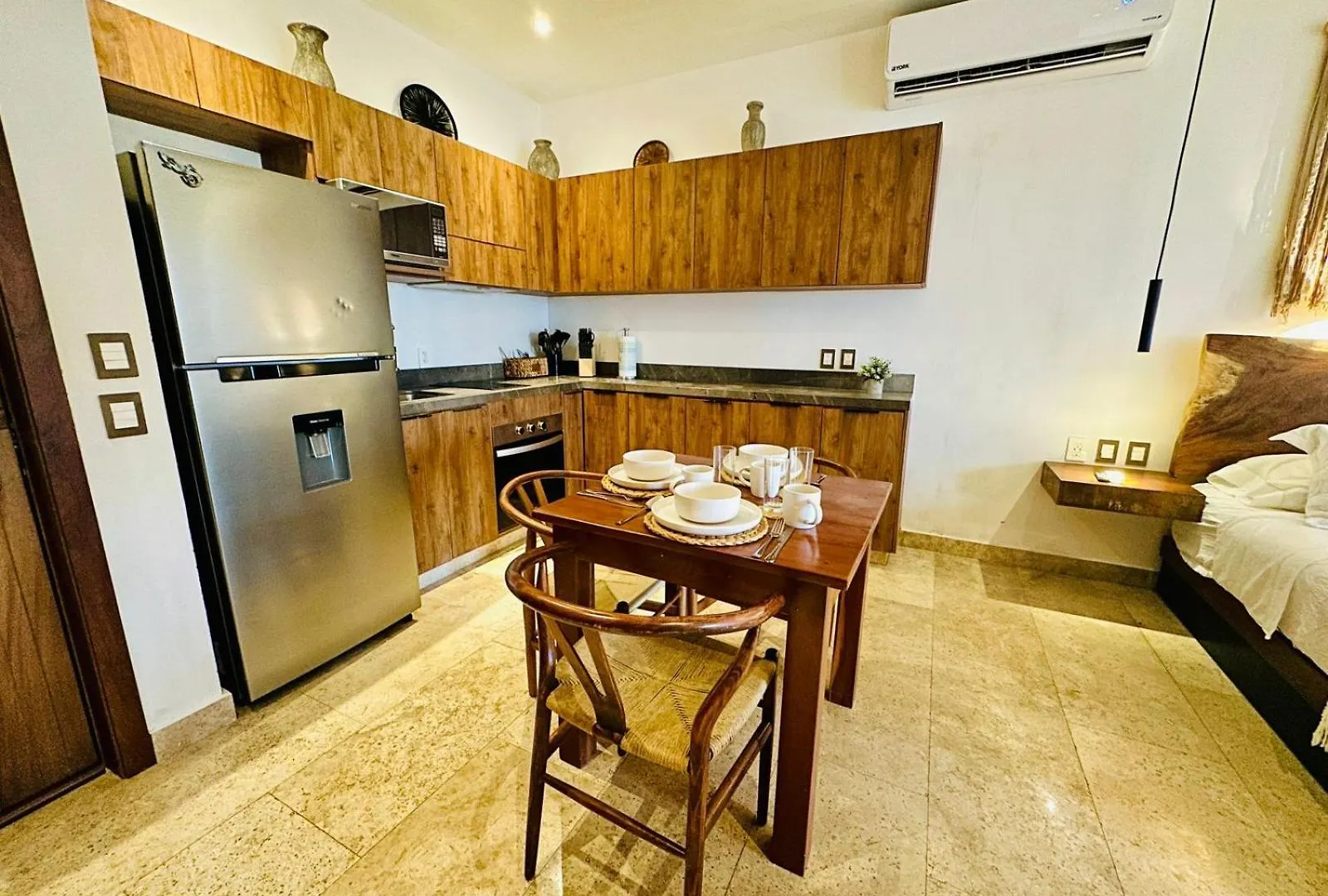 Adorable Departamento 5 Min Zona Hotelera Tulum Mexikó